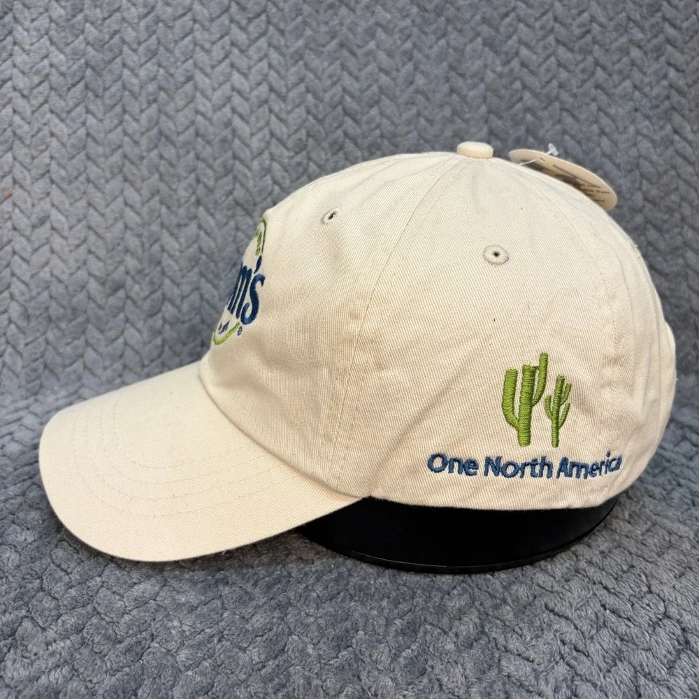 Toms of Maine Organic Cotton Baseball Hat Cream Beige One North America Cactus